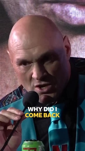 “I came back to make boxing great again.” 🥊 Tyson Fury explains why he’s come out of retirement for the FIFTH time 🗣️ | BBC Sport