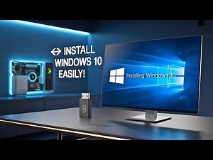 💻 How to Install Windows 10 on PC Step by Step 🛠️