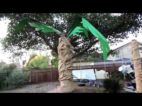 Cheap DIY Palm Trees
