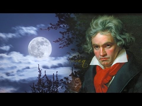Beethoven "Moonlight Sonata" Piano Sonata No. 14 - II. Adagio Sostenuto (2 HOURS) 🌕 Classical Music