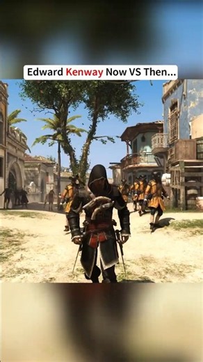 AC Resynced VS AC Black Flag - Edward Kenway Now VS Then Gameplay