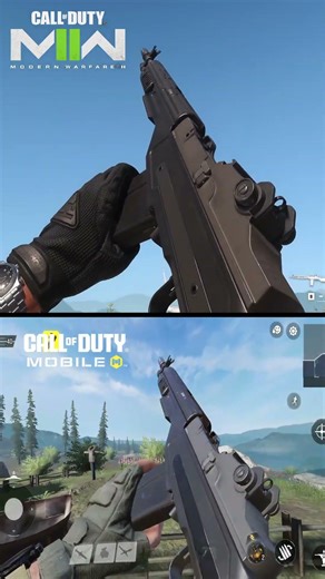 SO - 14 Animation ( COD MWII VS COD MOBILE ) #shorts #ytshorts