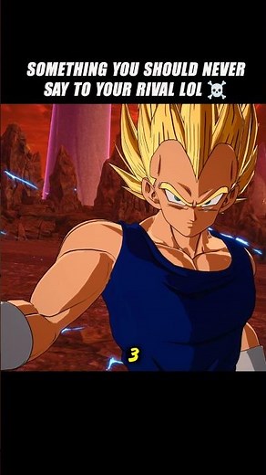 Something You Should Never Say To Your Rival Lol 🥶 #crashout #ssj3goku #sparkingzero #dragonballz