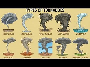 Types of Tornadoes | All Tornado Categories Explained in Real Life