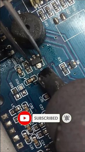smd transistor solder