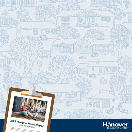 In a severe storm, few things are more vulnerable than garage doors. Read our 2025 Hanover Home Report and discover how upgrading certain home materials can help keep bad weather out: https://bit.ly/3FwGPvv | The Hanover Insurance Group