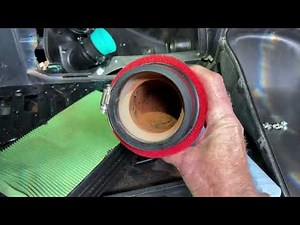 Honda Talon 2600 mile service - UNI Pre-filter installed.