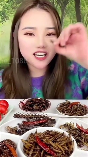 why Chinese people eat insects #veterinary #china #facts #chinesefood #animals #dvm #insect #pets