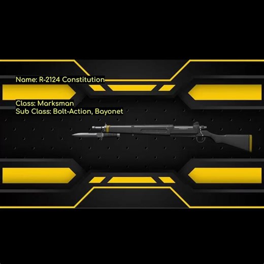 HELLDIVERS II: R-2124 Constitution Marksman Rifle #helldivers2