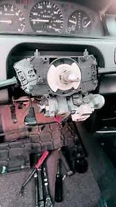 1995 Honda civic steering wheel clockspring and directional switch housing replacement