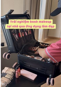 Thử book makeup qua app #GUU, #ungdungdatlichlamdeptainha, #guubeautyhomeservice #app #lamdeptainha