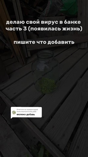 Ответ пользователю @lurika_888 часть 3 делаю свой вирус (уже появилась живность она по всей банке) #вирус #вирусвбанке #рек #реки