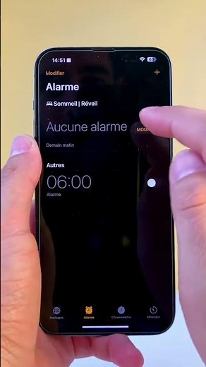 Nouvelles sonneries de réveil sur ton iPhone !