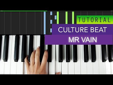 How to Play Culture Beat - Mr Vain ( Piano Basics )