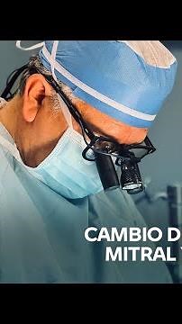 CIRUGÍA CORAZÓN ABIERTO. Cambio de válvula mitral y aórtica. 🫀