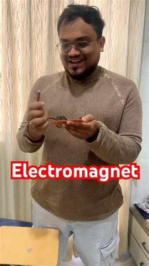 How does an electromagnet works |#science #physicsexperiment