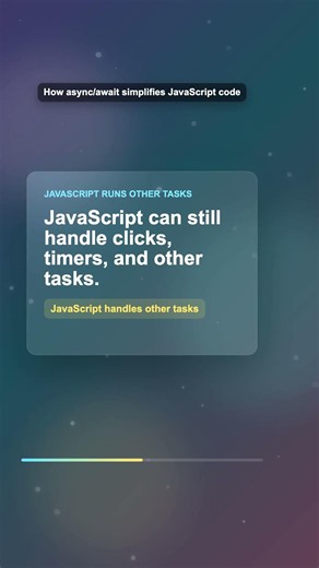 How async/await simplifies JavaScript code