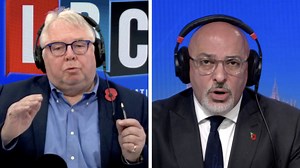 Business minister Nadhim Zahawi challenged over 'incorrect' lockdown graphs | LBC