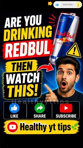 Are You Drinking Red Bull? Watch This Before Your Next Sip! #shorts #redbull #youtubesearch #shorts