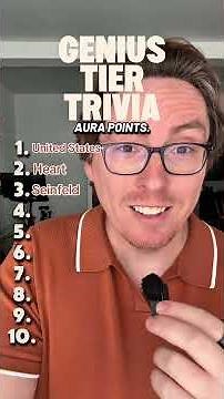 How’d you do on this rapid Fire trivia quiz? #trivia #quiz