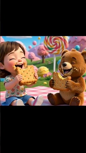 Sharing Is Caring with Luna and The Bear 🐻🫅🏻| Luna & The Bear Lesson #kidseducation #kidslearning