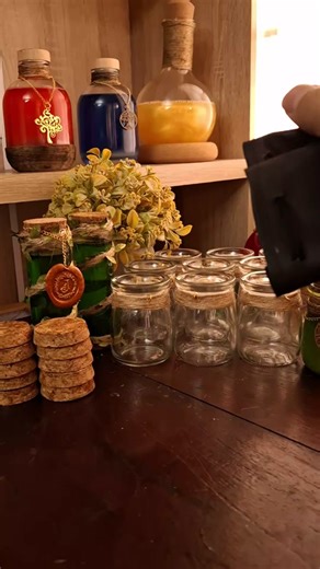 Crafting a Large Lucky Potion