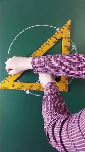 How to find the center of a circle #2