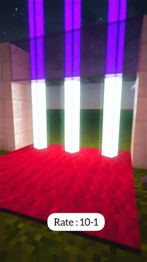 "Don't build boring doors! ❌"try this cool door design 🚪#minecraft #gaming