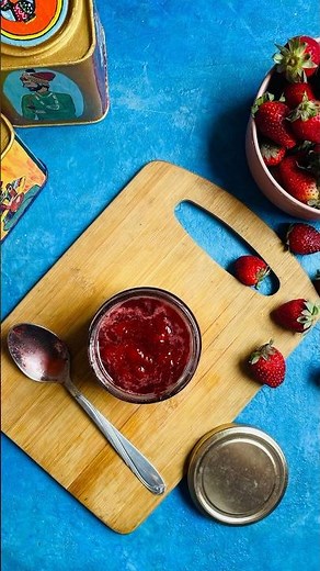 How to make Strawberry Compote | Easy & Quick Strawberry Compote | Kitchenstagram