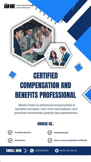 #CCBP #CompensationAndBenefits #HRCertification #HRCareers #PayrollProfessionals
