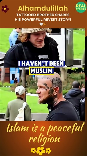 Tattooed Brother Shares His Powerful Revert Story! 🤍✨