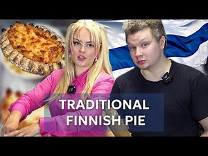 HOW TO MAKE KARJALANPIIRAKKA 🌾🫎 Traditional Finnish Pie / Karelian Pie 🇫🇮