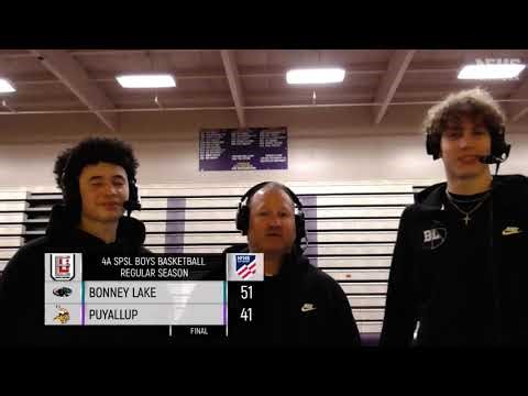 ESN Interviews Bonney Lake Panthers Head Coach Dave Alwert and Keenan Perry and Cole Seminara
