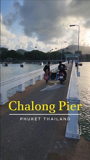 This Phuket Pier is Absolutely STUNNING #chalong #phuketthailand