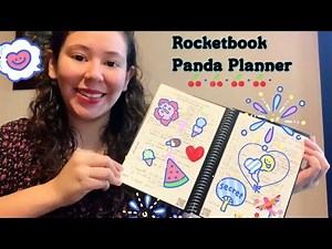¿Cómo me organizo? ¡NUEVA AGENDA! Rocketbook Panda Planner: Agenda Reutilizable Infinita 🐼