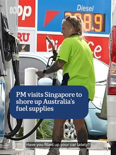 Australia and Singapore have agreed to make every effort to meet each other's energy needs as conflict in the Middle East continues. Prime Minister Anthony Albanese and his Singaporean counterpart Lawrence Wong have held talks in Singapore. The prime minister is expected to visit more countries across the region in the coming weeks to further shore up Australia's fuel supplies. #ABCNews #Fuel #Australia #Singapore