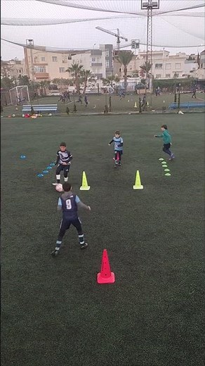 Youth U10 warm up passing coordination agility drill #soccer #futbol #sepakbola #u10 #u8 #practice
