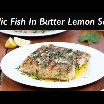 Grilled Fish In Butter Lemon Sauce