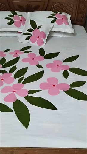 Aplic Bedsheet design #aplic #aplicbedsheet