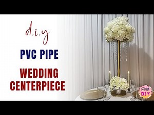 PVC Pipe Centerpiece - DIY