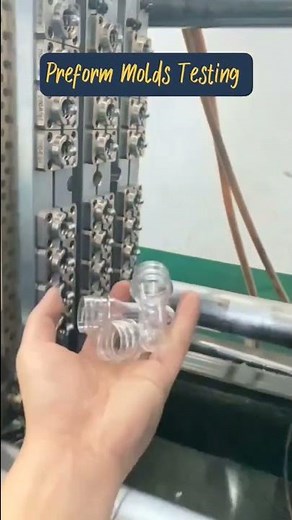 Preform Molds Testing|Injection Molding Machine
