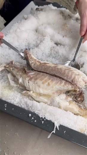 Salt-Baked Dorada | Satisfying Cooking #shorts #fish