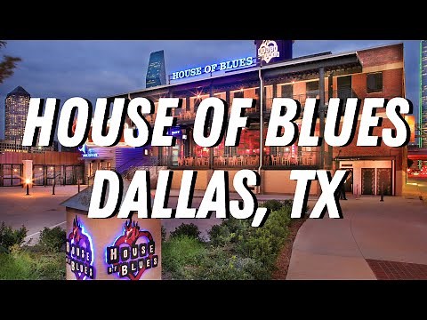 Venue Tour of The House of Blues in Dallas, TX