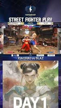 CAPCOM CUP 12 ▷ Very close round between Blaz and Xiaohai. Intense until the end #capcomcup12 #sf6
