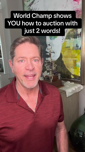 YOU can sound like a Champion Auctioneer with just 2 to 3 words! #auctioneer #chant #practice #learn #champion #help #sold #teacher #simple #clear #sound