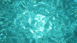 Download 3d surface abstract background. blue liquid glass wave texture, 3d illustration render for free