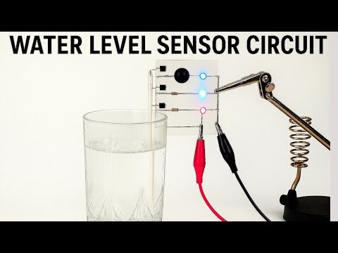 How to make water level sensor circuit