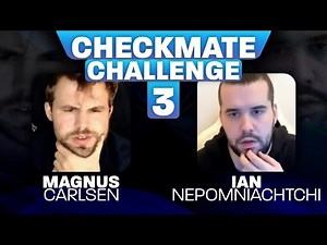 Magnus Carlsen and Ian Nepomniachtchi Solve SAME Checkmate PUZZLES! | CHECKMATE CHALLENGE! #3