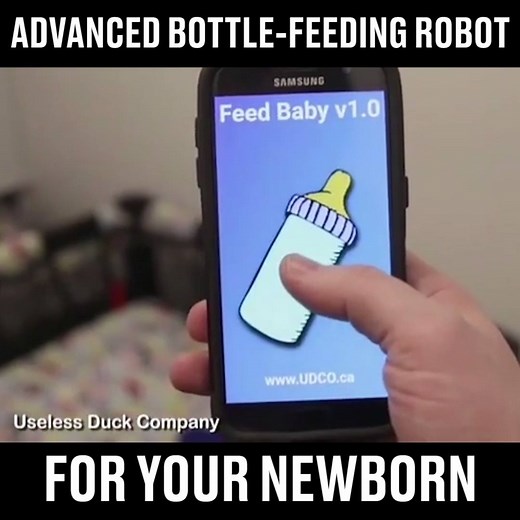 Welcome to the future... 🍼🙈 Useless Duck Company | LADbible