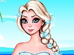 Play Pregnant Elsa Beach Day | Free Online  Games. KidzSearch.com